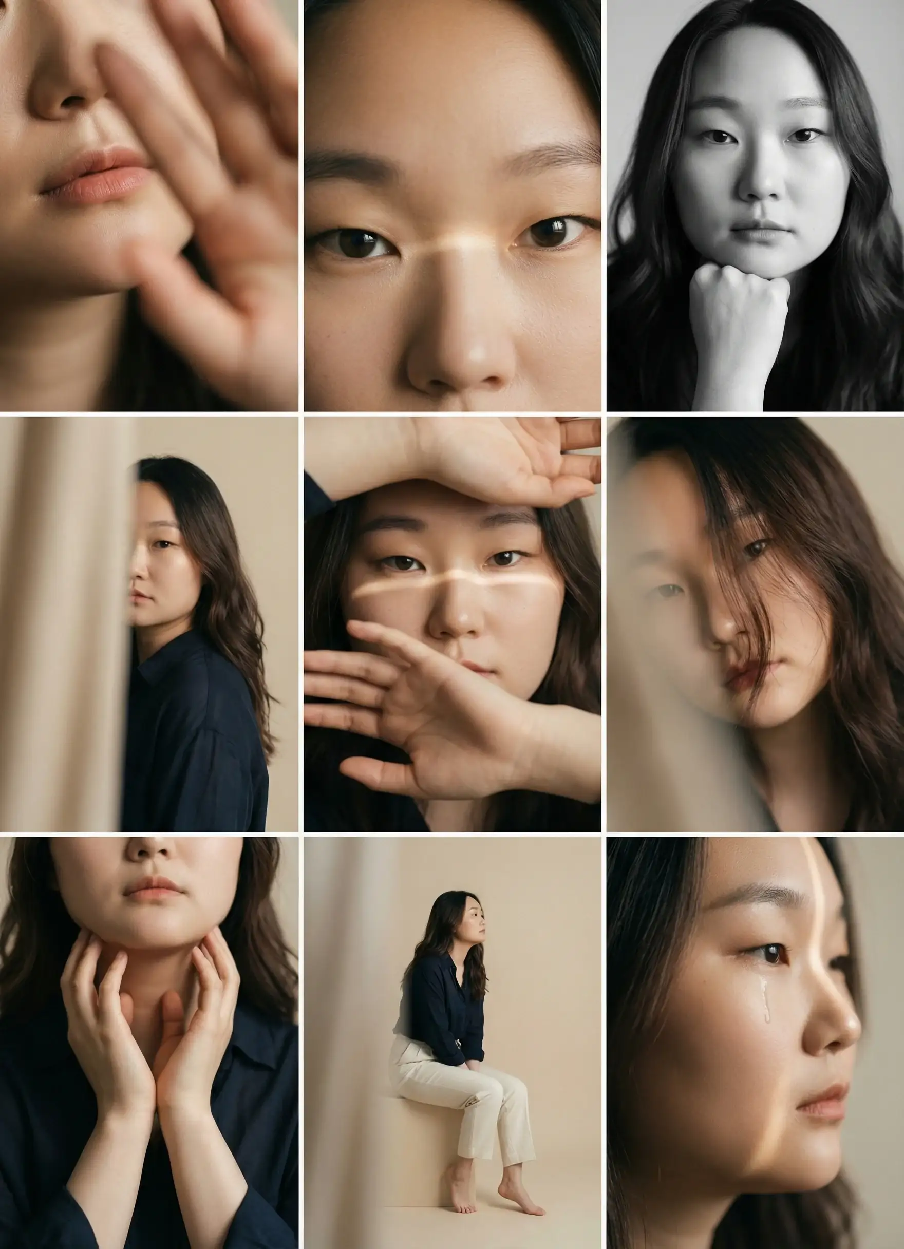 Editorial portrait style example