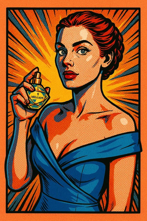 Comic style AI generated image