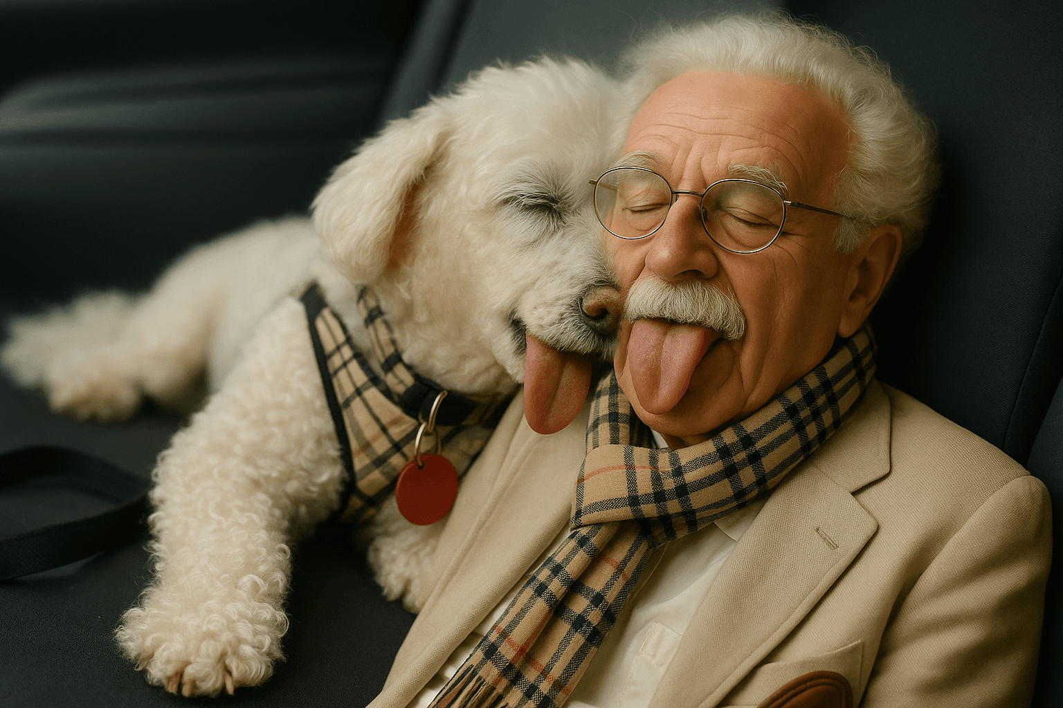 Dog2humen style AI generated image